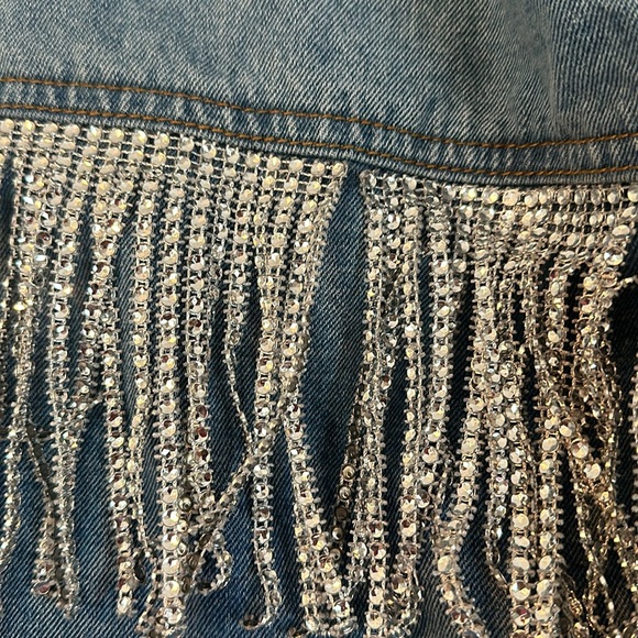 Wax Jean jacket size large - Picture 4 of 5